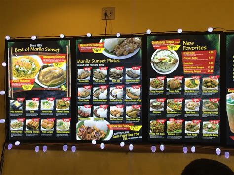 manila sunset restaurant rancho cucamonga.